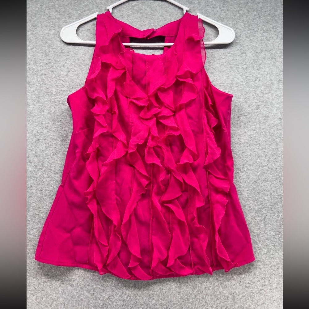 Cato Pink Ruffle Blouse